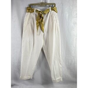 Anthropologie Ett twa Linen Blend Pants